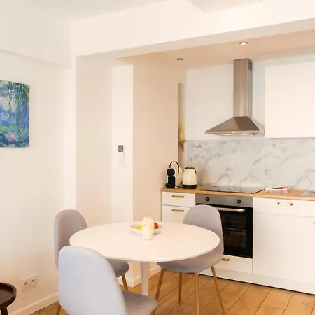 A4 Staywiz Us-2p Au Coeur De Les Pins 5min - Ac Balcon Апартаменты
